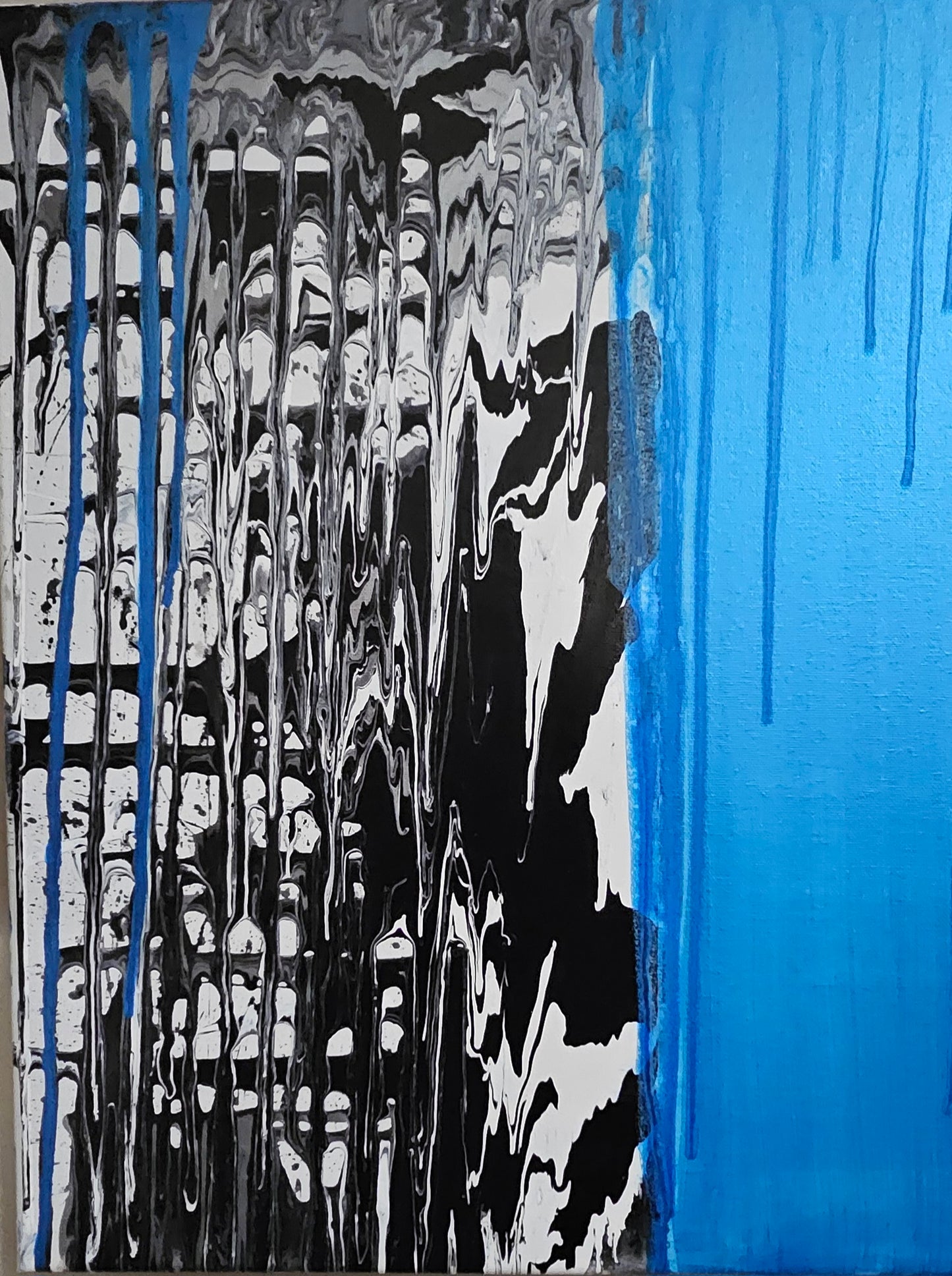 River / liquid acrylic, unframed / 20x14